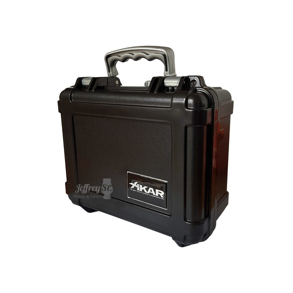 Xikar Travel Humidor 18 Cigar Capacity - Black