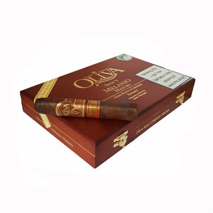 Box of 10 Oliva Serie V Melanio Robusto cigars from Nicaragua